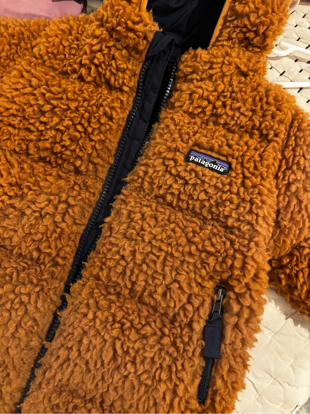 Patagonia Teddy Bear Hi Loft Parka - 12-18 months